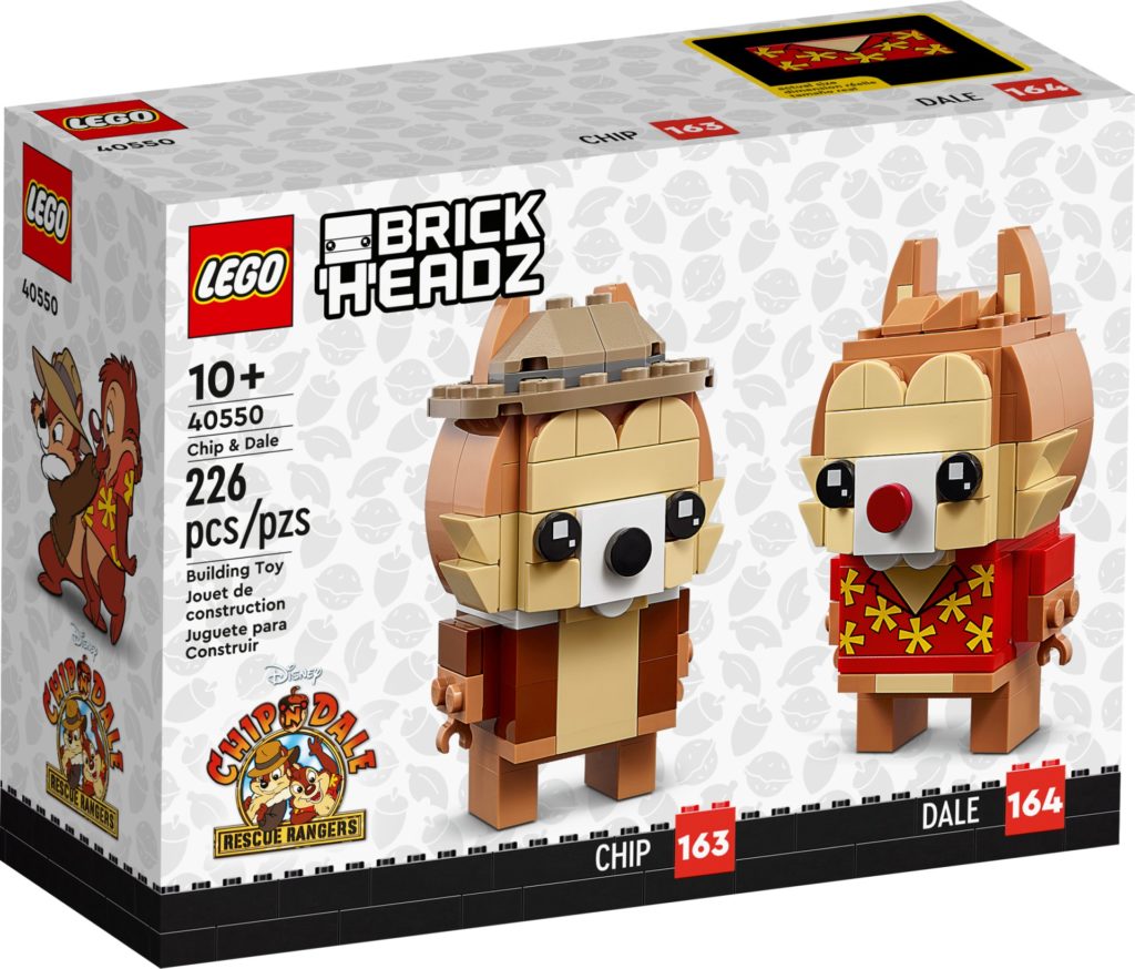 LEGO BrickHeadz 40550 Chip und Chap | ©LEGO Gruppe