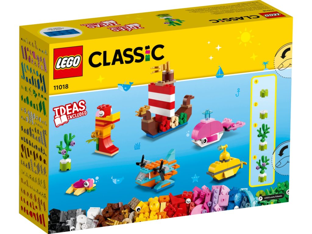 LEGO Classic 11018 Kreativer Meeresspaß | ©LEGO Gruppe