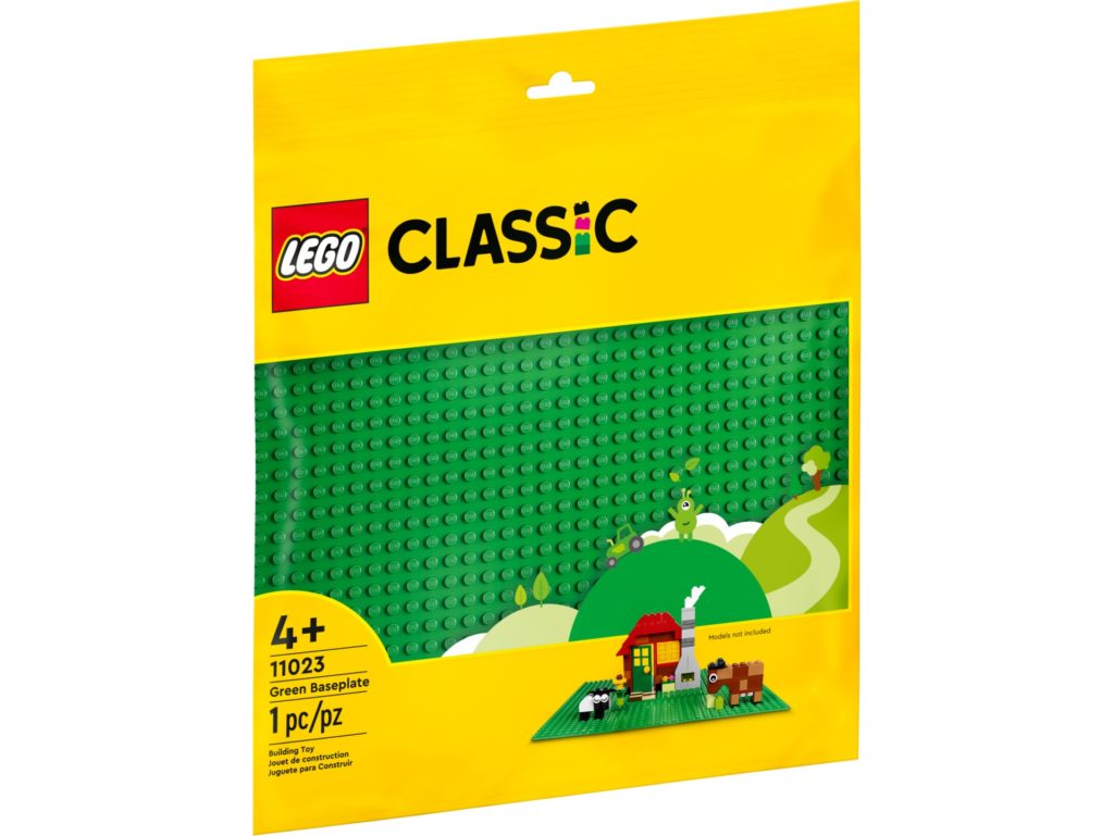 LEGO Classic 11023 Grüne Bauplatte | ©LEGO Gruppe
