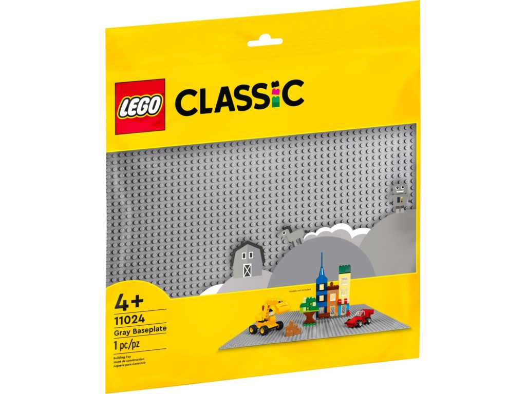 LEGO Classic 11024 Graue Bauplatte | ©LEGO Gruppe
