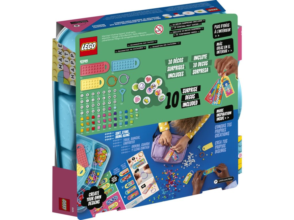 LEGO DOTS 41949 Taschenanhänger Kreativset | ©LEGO Gruppe