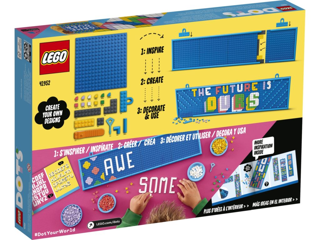 LEGO DOTS 41952 Großes Message-Board | ©LEGO Gruppe