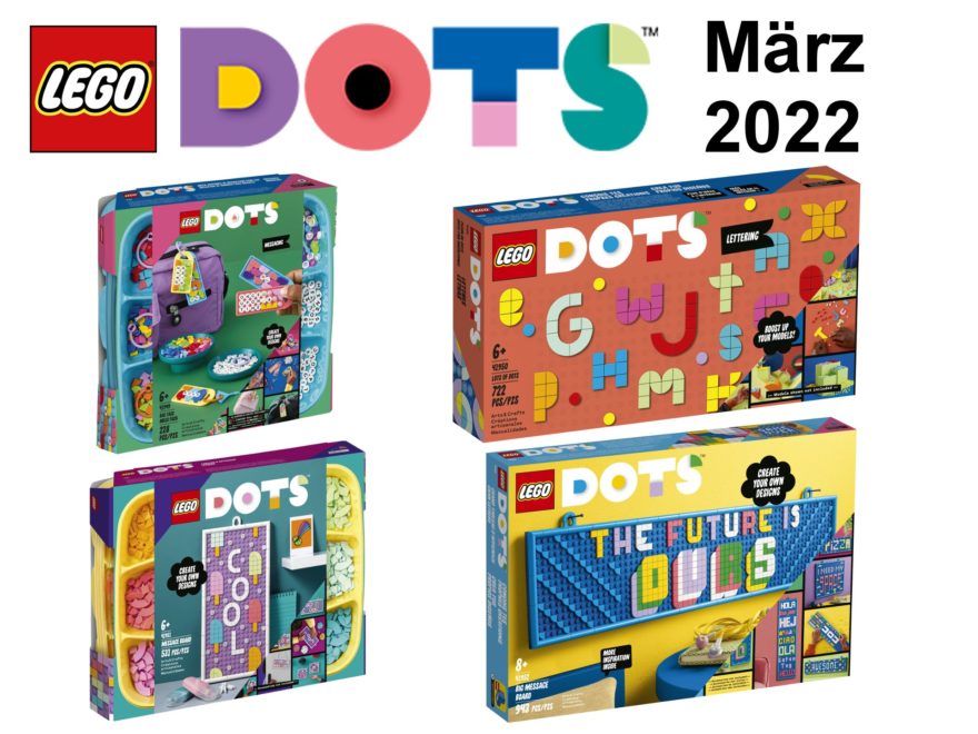 LEGO DOTS Neuheiten März 2022