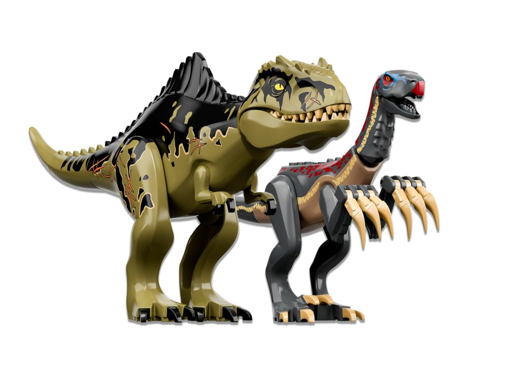 LEGO Jurassic World 76949 Giganotosaurus & Therizinosaurus Angriff | ©LEGO Gruppe