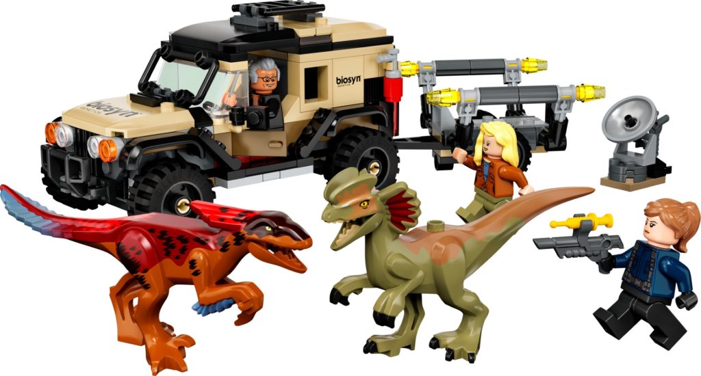 LEGO Jurassic World 76951 Pyroraptor & Dilophosaurus Transport | ©LEGO Gruppe