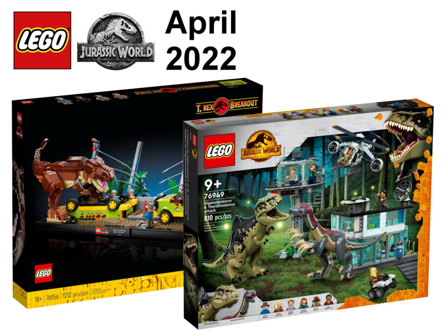 LEGO Jurassic World Neuheiten April 2022 - jetzt verfügbar und Update Giganotosaurus