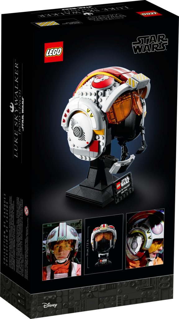 LEGO Star Wars 75327 Helm von Luke Skywalker™ (Rot Fünf) | ©LEGO Gruppe