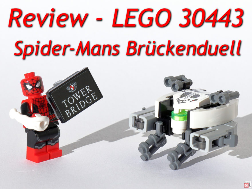 Review - LEGO Marvel 30443 Spider-Mans Brückenduell Polybag | ©Brickzeit
