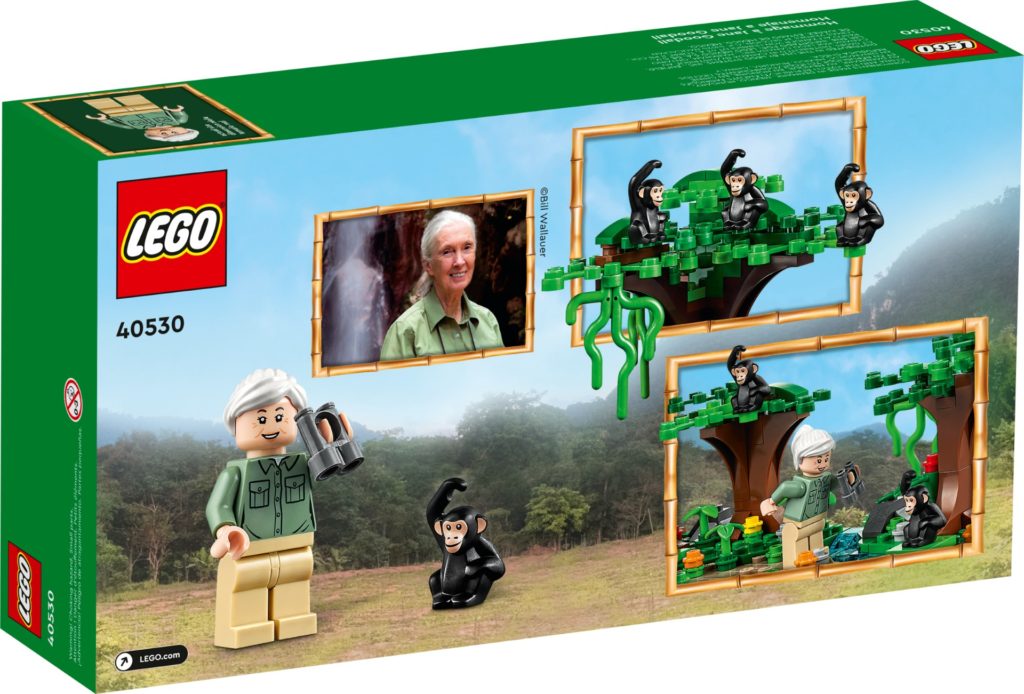 LEGO 40530 Hommage an Jane Goodall | ©LEGO Gruppe
