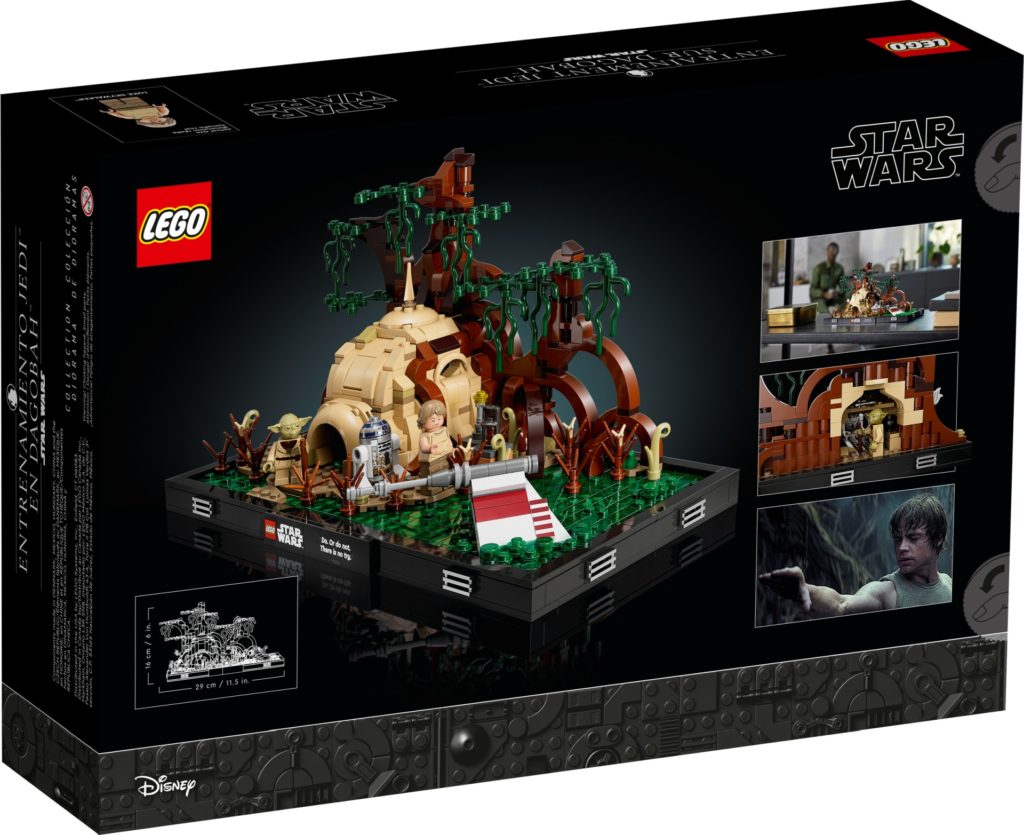 LEGO Star Wars 75330 Jedi Training auf Dagobah - Diorama | ©LEGO Gruppe