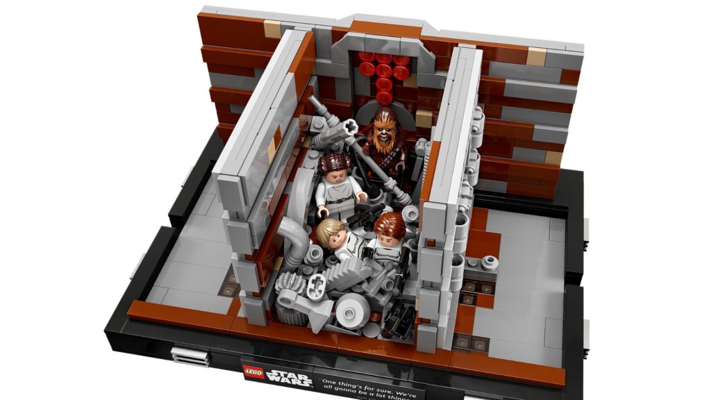 LEGO Star Wars 75339 Müllpresse im Todesstern - Diorama | ©LEGO Gruppe