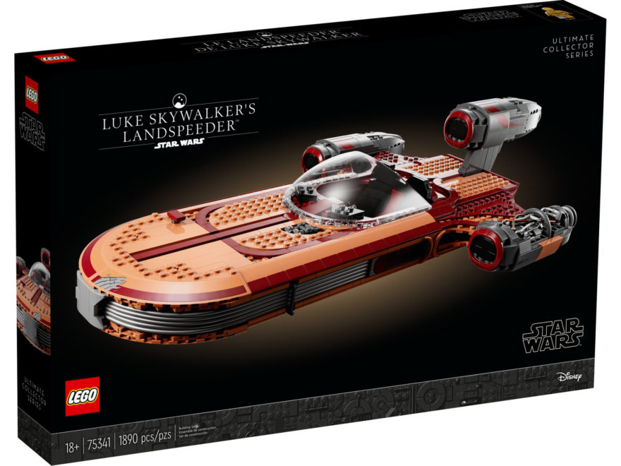 LEGO Star Wars 75341 UCS Luke Skywalkers Landspeeder ab 01.05.2022 im VIP-Vorverkauf