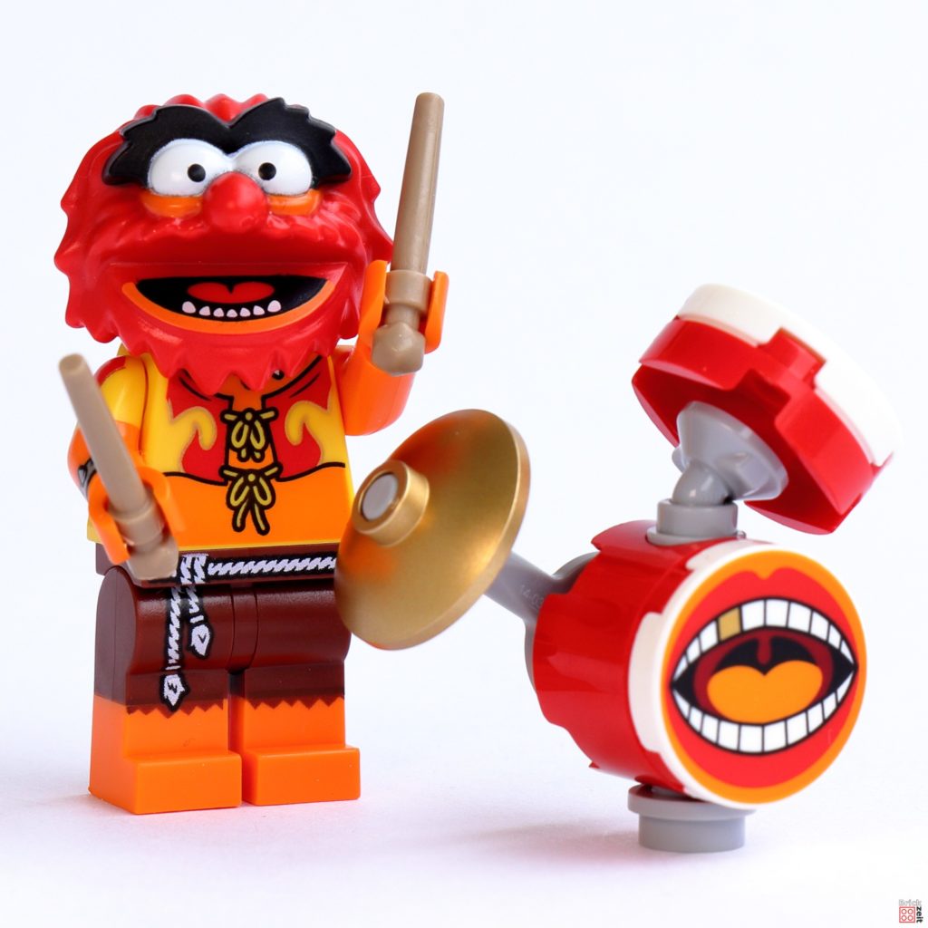 LEGO 71033 - Tier mit seinem Schlagzeug | ©Brickzeit