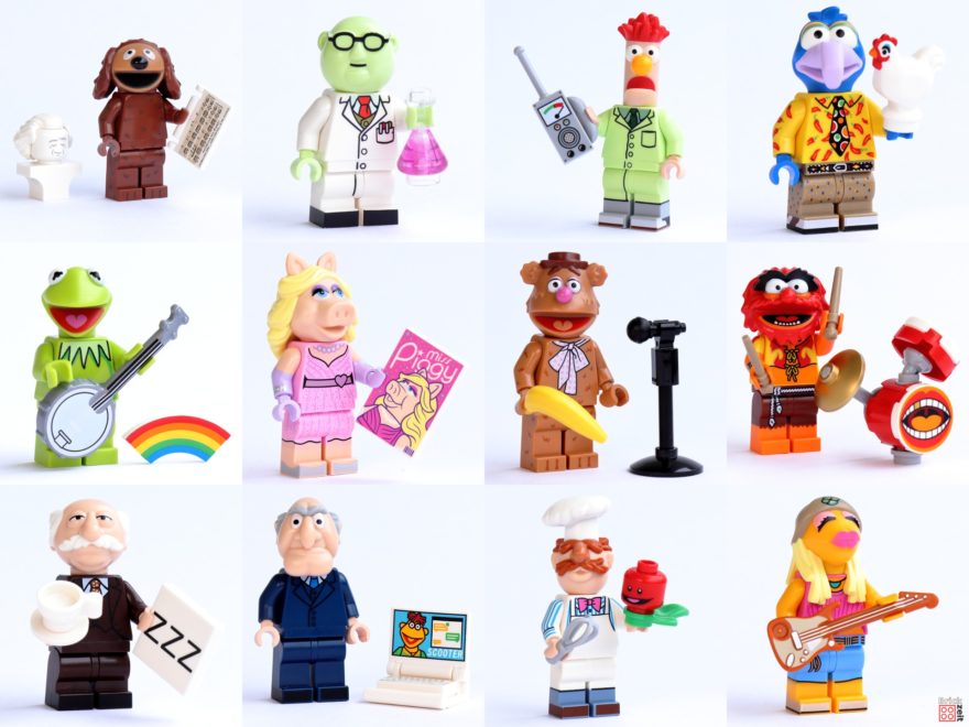 Review - LEGO 71033 The Muppets Minifiguren Serie | ©Brickzeit