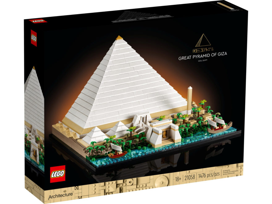 LEGO Architecture 21058 Cheops-Pyramide ab 1. Juni 2022 verfügbar