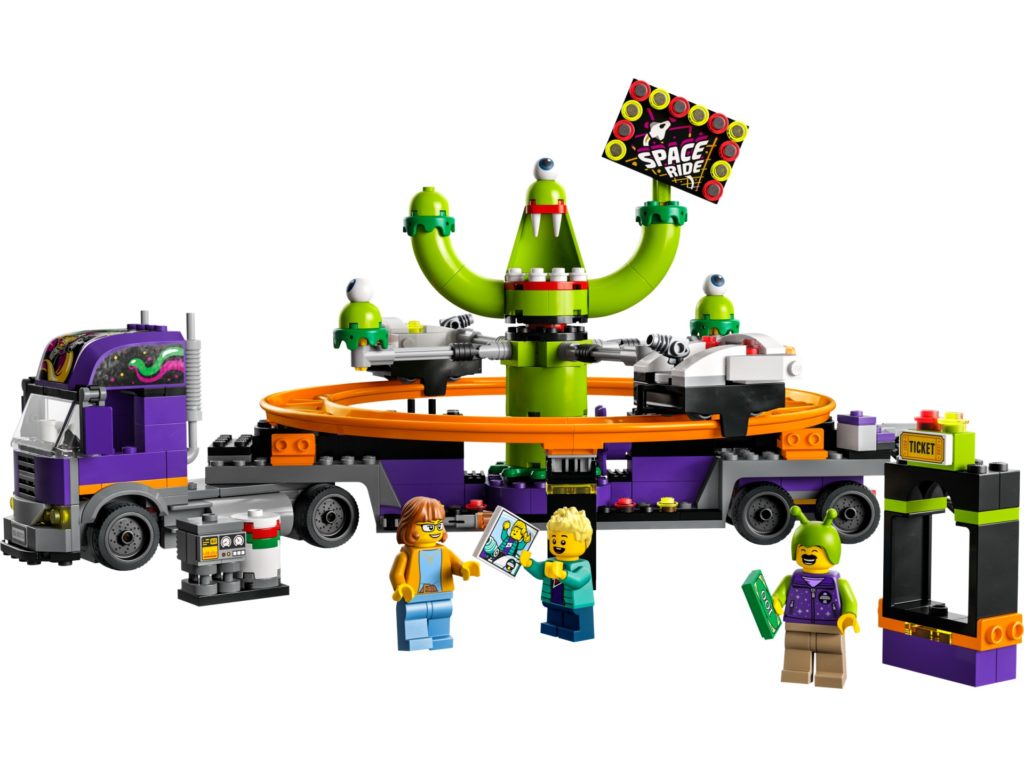 LEGO City 60313 LKW mit Weltraumkarussell | ©LEGO Gruppe