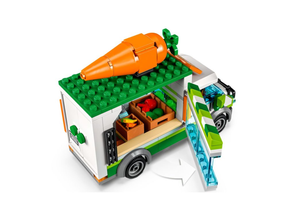 LEGO City 60345 Gemüse-Lieferwagen | ©LEGO Gruppe