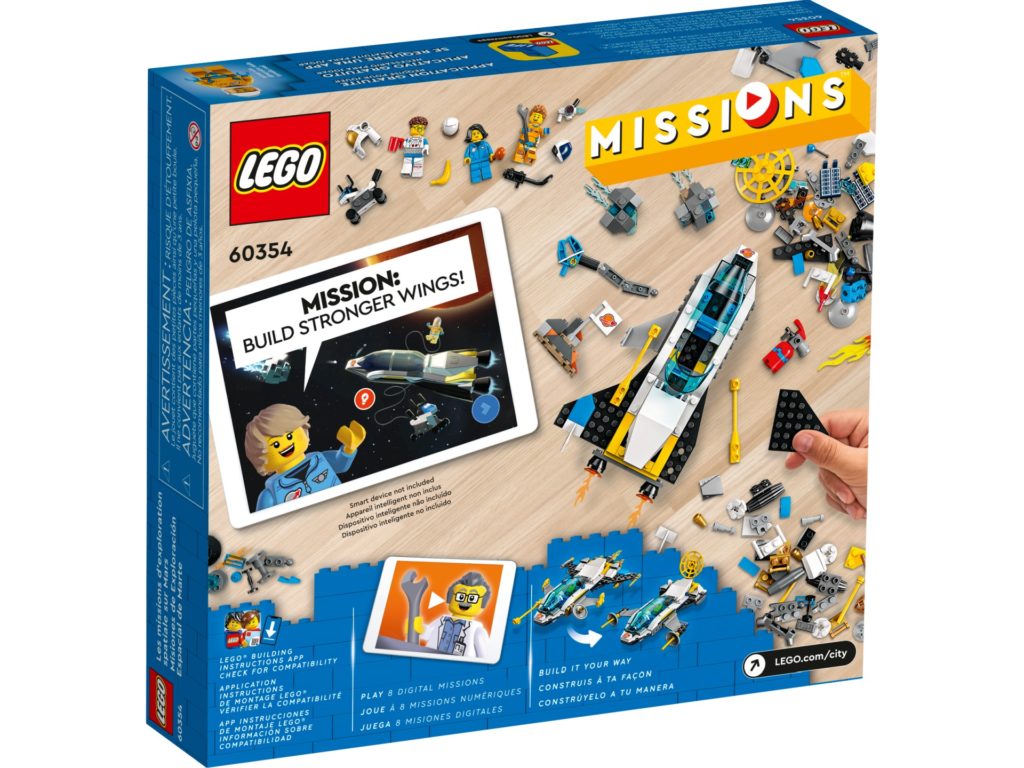 LEGO City 60354 Erkundungsmissionen im Weltraum | ©LEGO Gruppe