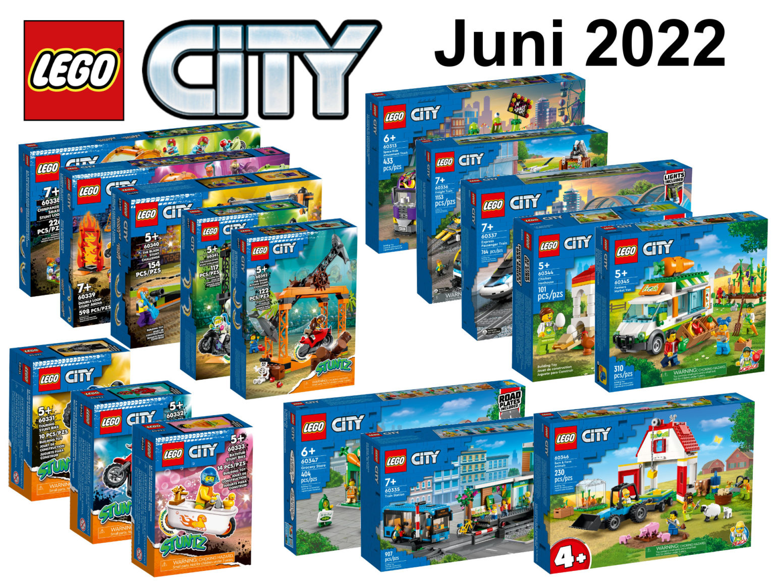 LEGO City Neuheiten Juni 2022 Update Brickzeit