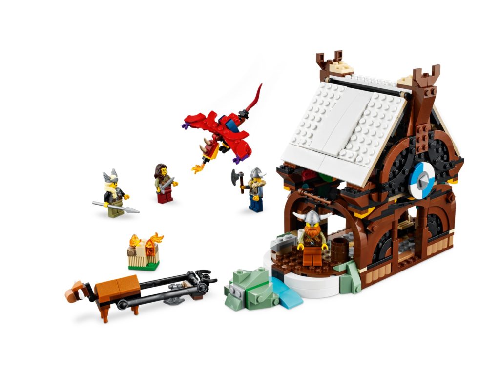 LEGO Creator 3-in-1 31132 Wikingerschiff mit Midgardschlange | ©LEGO Gruppe