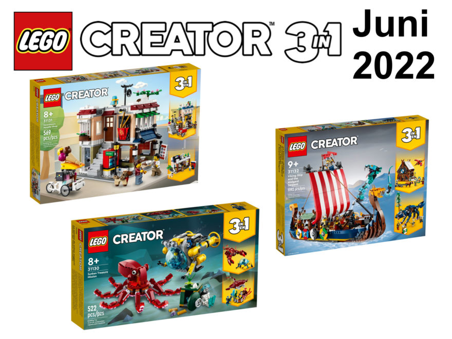 LEGO Creator 3-in-1 Neuheiten Juni 2022