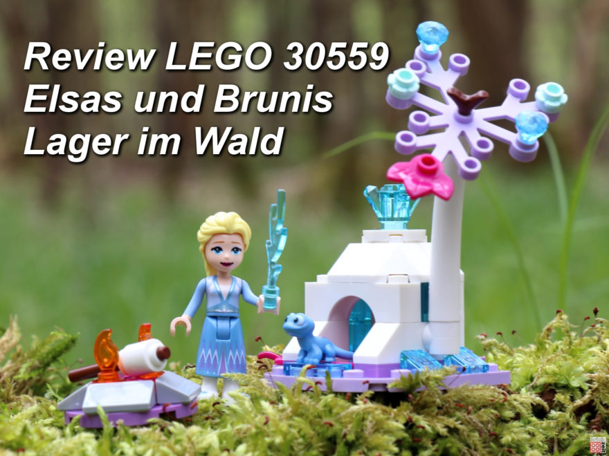 Review - LEGO Disney 30559 Elsas und Brunis Lager im Wald