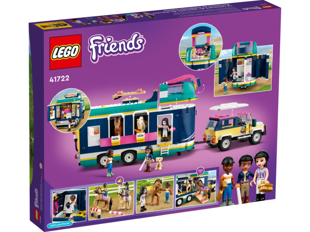 LEGO Friends 41722 Pferdeanhänger | ©LEGO Gruppe