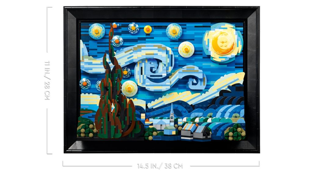 LEGO Ideas 21333 Vincent van Gogh - Sternennacht | ©LEGO Gruppe