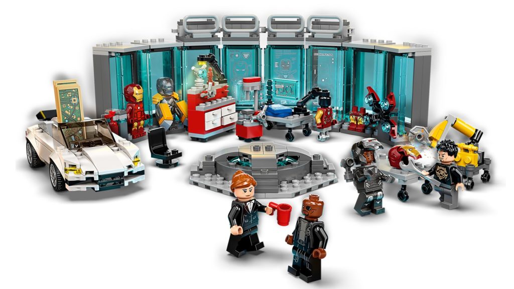LEGO Marvel 76216 Iron Mans Werkstatt | ©LEGO Gruppe