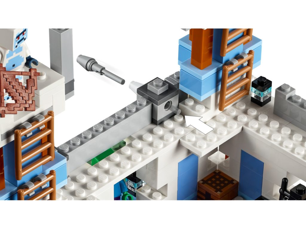 LEGO Minecraft 21186 Der Eispalast | ©LEGO Gruppe