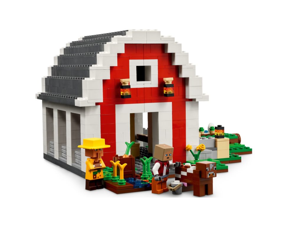 LEGO Minecraft 21187 Die rote Scheune | ©LEGO Gruppe