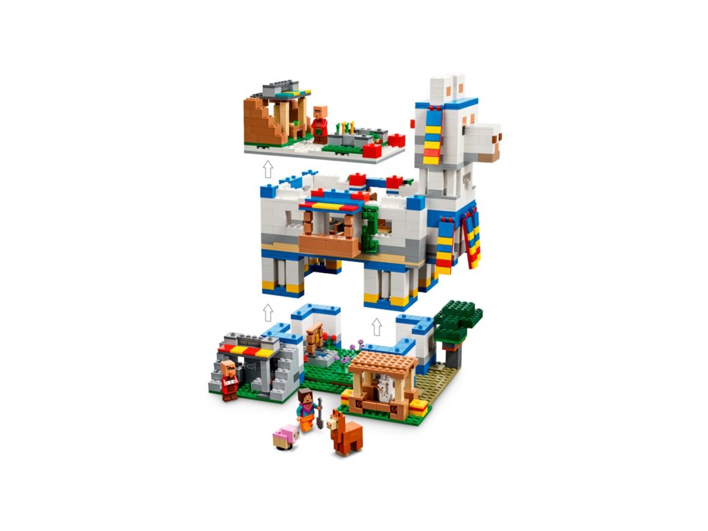 LEGO Minecraft 21188 Das Lamadorf | ©LEGO Gruppe
