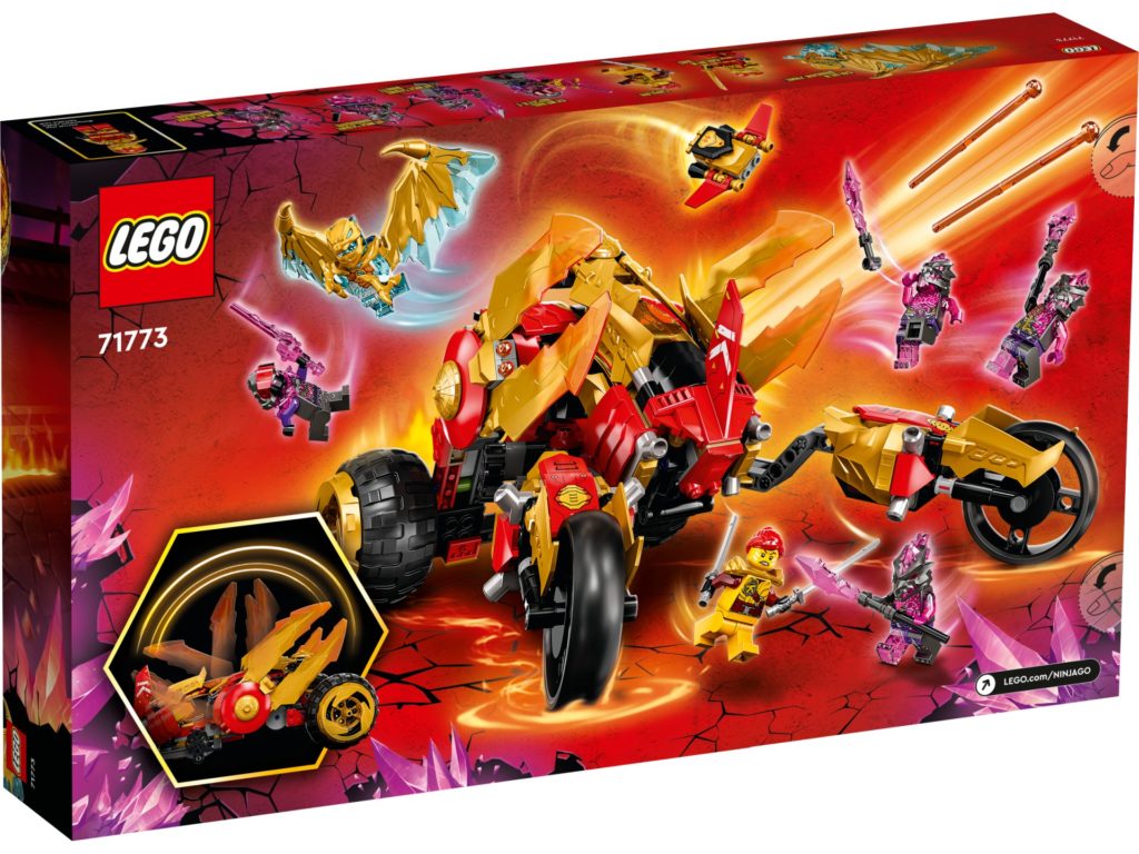 LEGO Ninjago 71773 Kais Golddrachen-Raider | ©LEGO Gruppe