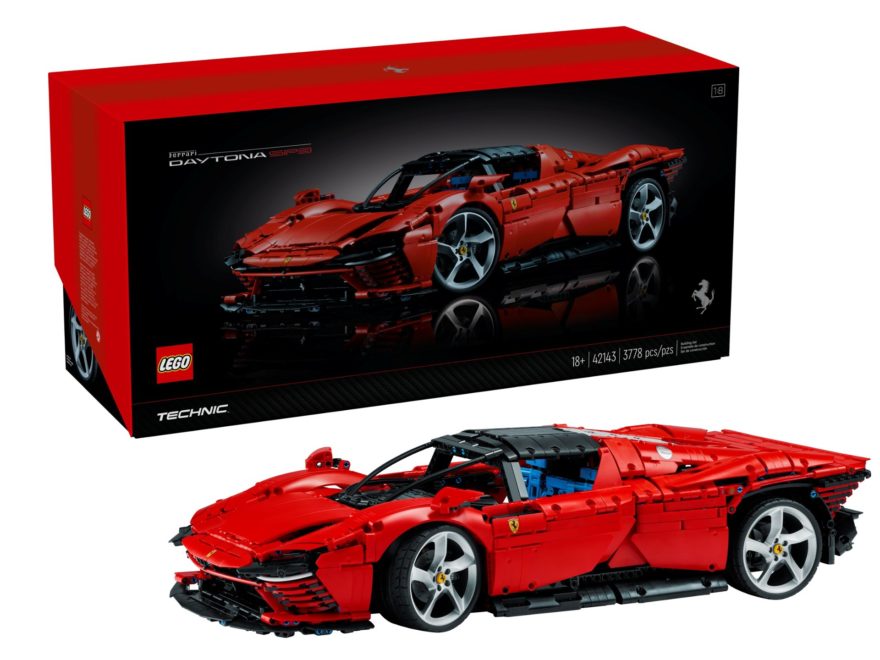 LEGO Technic 42143 Ferrari Daytona SP3 ab 1. Juni 2022 verfügbar