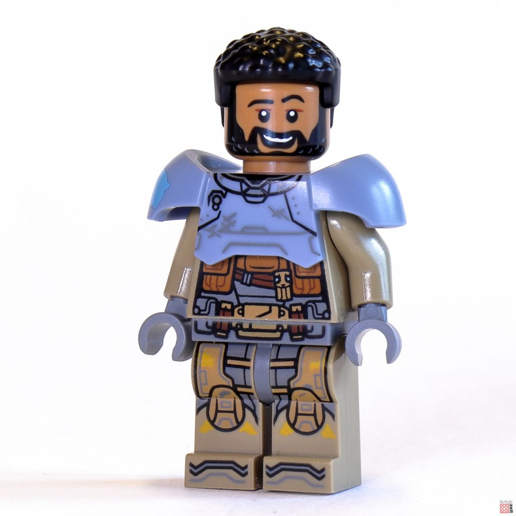 LEGO 76832 - Minifigur von Mo Morrison ohne Helm, mit Brustpanzer | ©Brickzeit