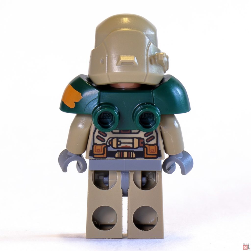 LEGO 76832 - Darby Steel mit Rüstung, Rückseite | ©Brickzeit