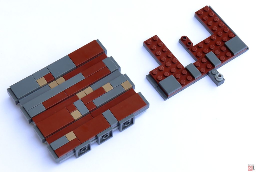 LEGO 75339 - Teile für die rechte Wand | ©Brickzeit