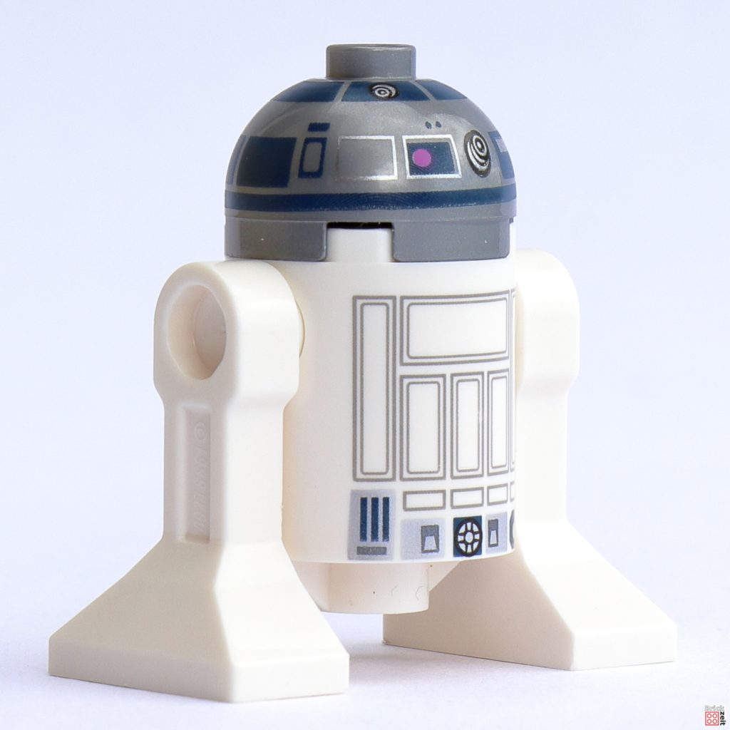 LEGO 75339 - R2-D2, hinten-links | ©Brickzeit