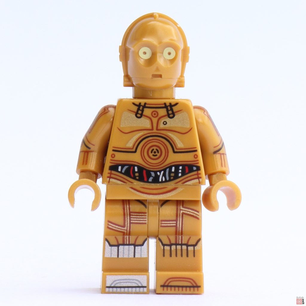 LEGO 75339 - C-3PO, Vorderseite | ©Brickzeit