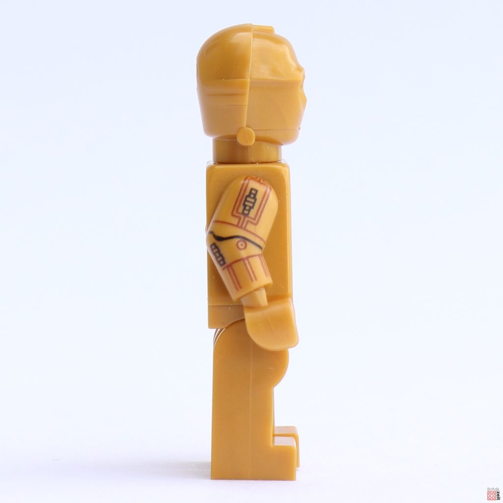 LEGO 75339 - C-3PO, rechte Seite | ©Brickzeit