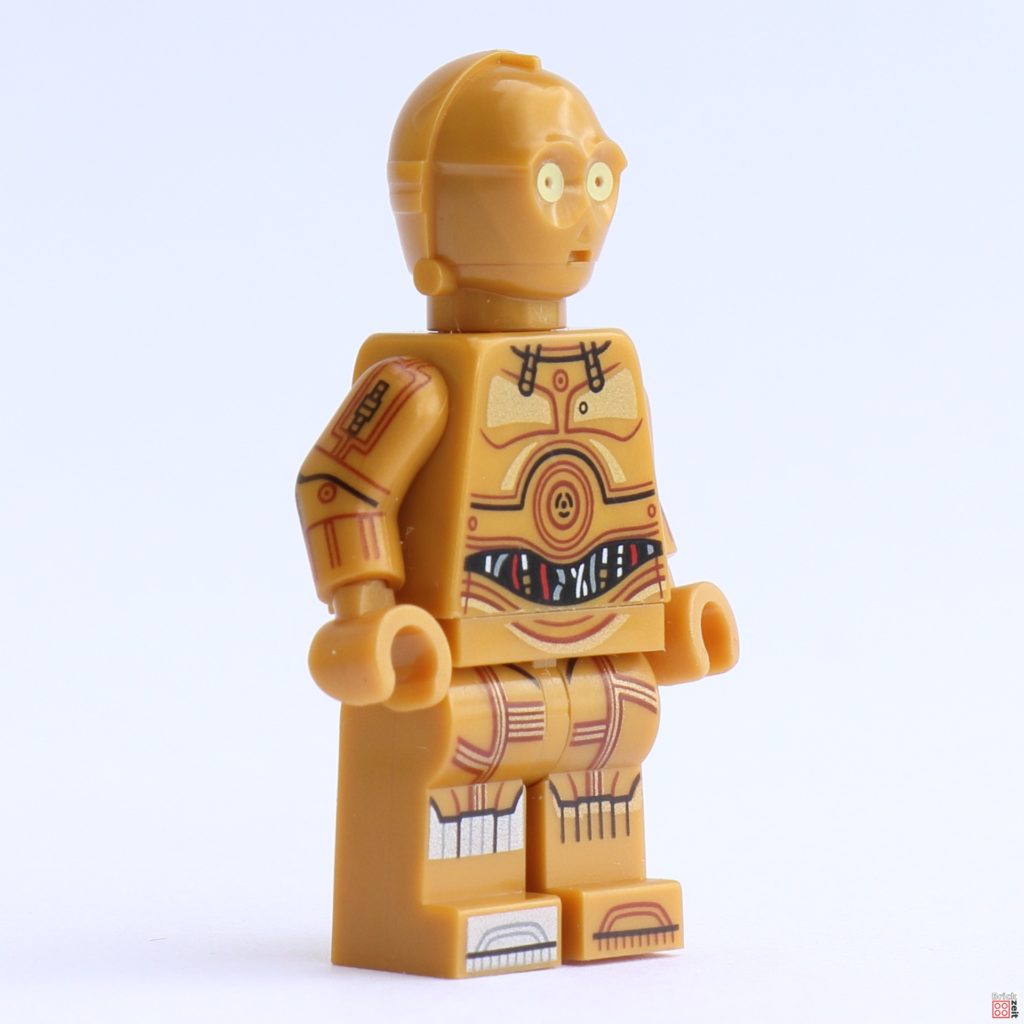 LEGO 75339 - C-3PO, vorne-rechts | ©Brickzeit