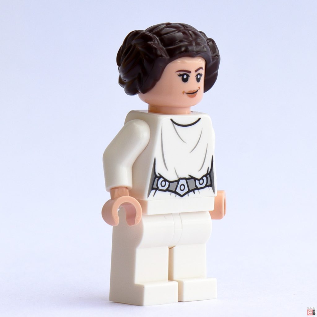 LEGO 75339 - Prinzessin Leia Organa, vorne-rechts | ©Brickzeit
