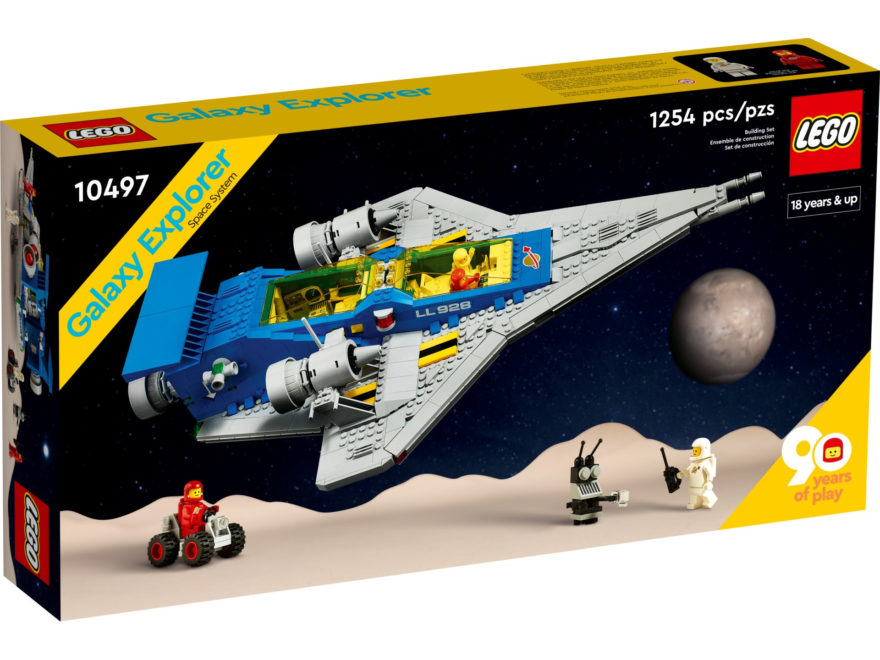 LEGO ICONS 10497 Entdeckerraumschiff (Galaxy Explorer) ab 01.08.2022 verfügbar