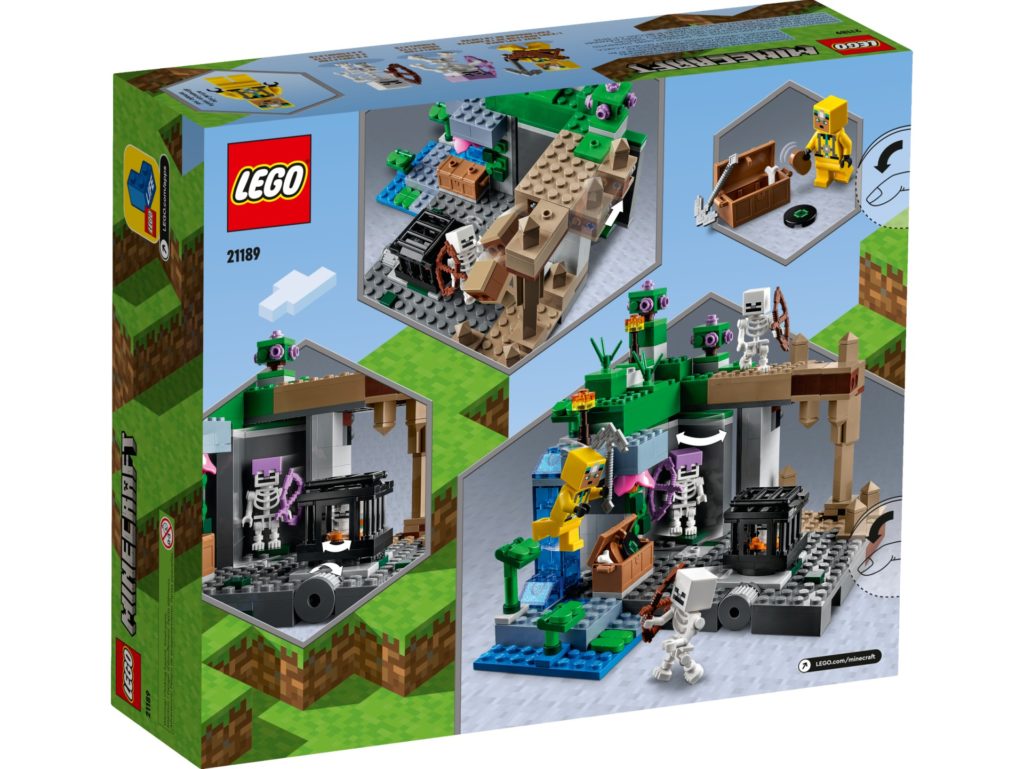 LEGO Minecraft 21189 Das Skelettverlies | ©LEGO Gruppe