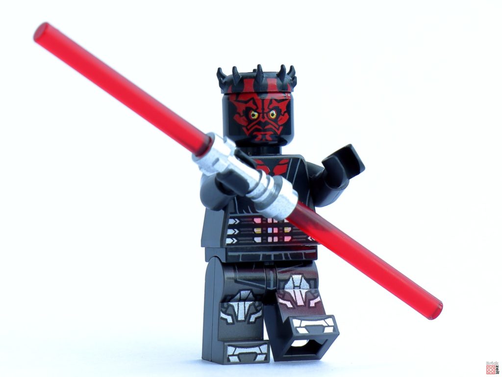 Darth Maul mit Doppellichtschwert aus LEGO Star Wars Magazin Nr. 85 | Brickzeit