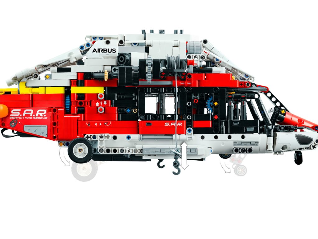 LEGO Technic 42145 Airbus H175 Rettungshubschrauber | ©LEGO Gruppe