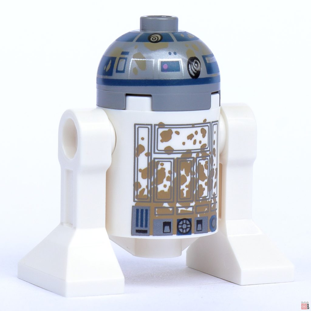 LEGO 75330 - schmutziger R2-D2, hinten-links | ©Brickzeit
