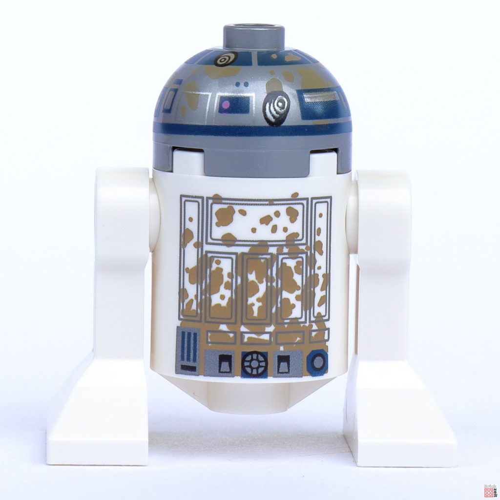 LEGO 75330 - schmutziger R2-D2, Rückseite | ©Brickzeit