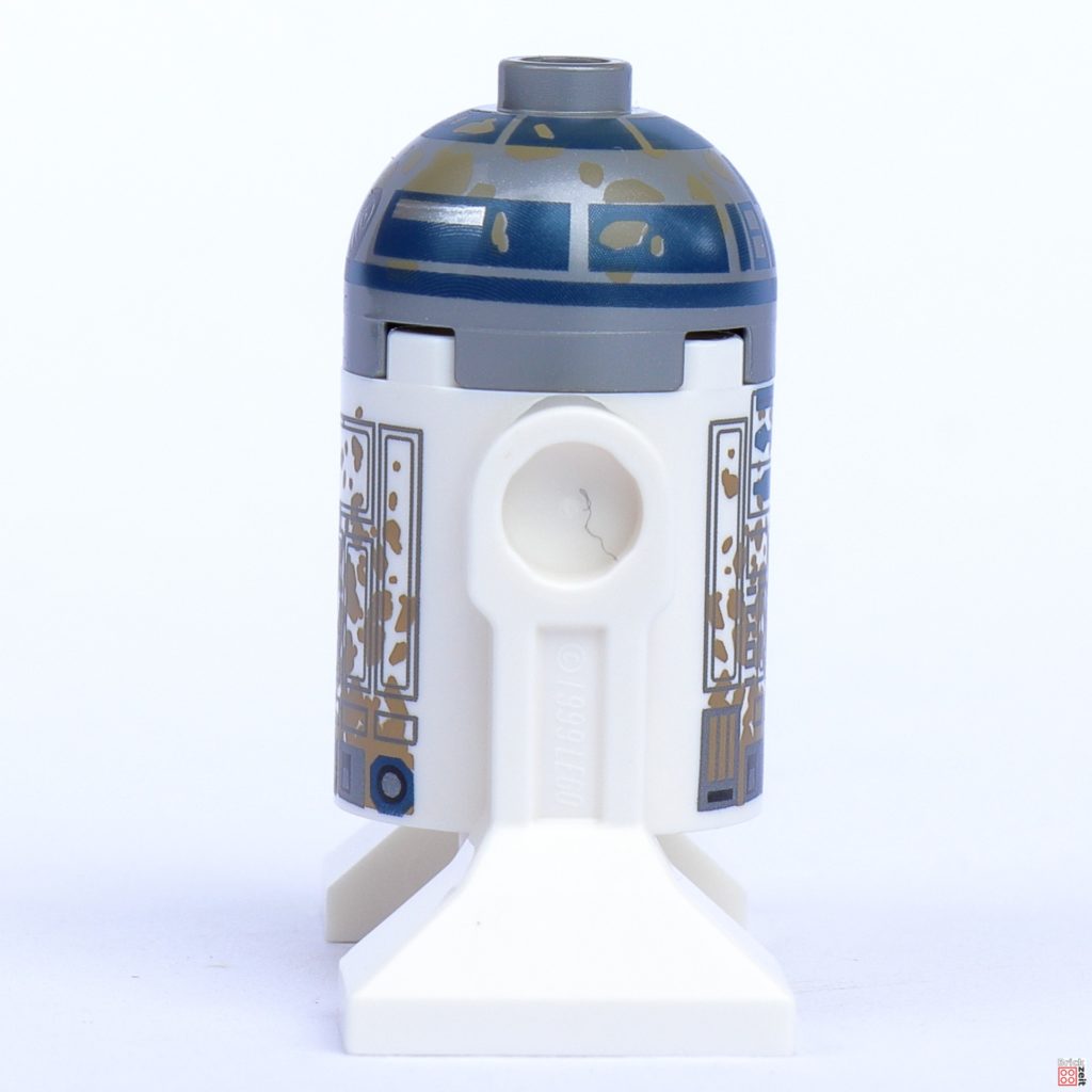 LEGO 75330 - schmutziger R2-D2, rechte Seite | ©Brickzeit