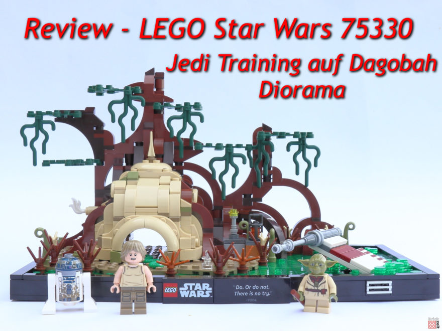 Review - LEGO Star Wars 75330 Jedi Training auf Dabobah - Diorama | ©Brickzeit